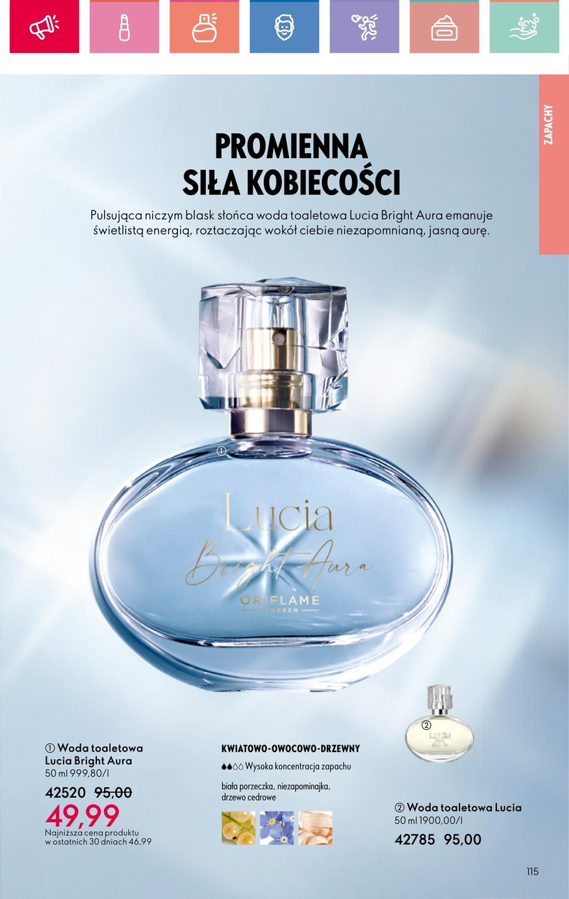 Gazetka: Oriflame - w harmonii z tobą - strona 115