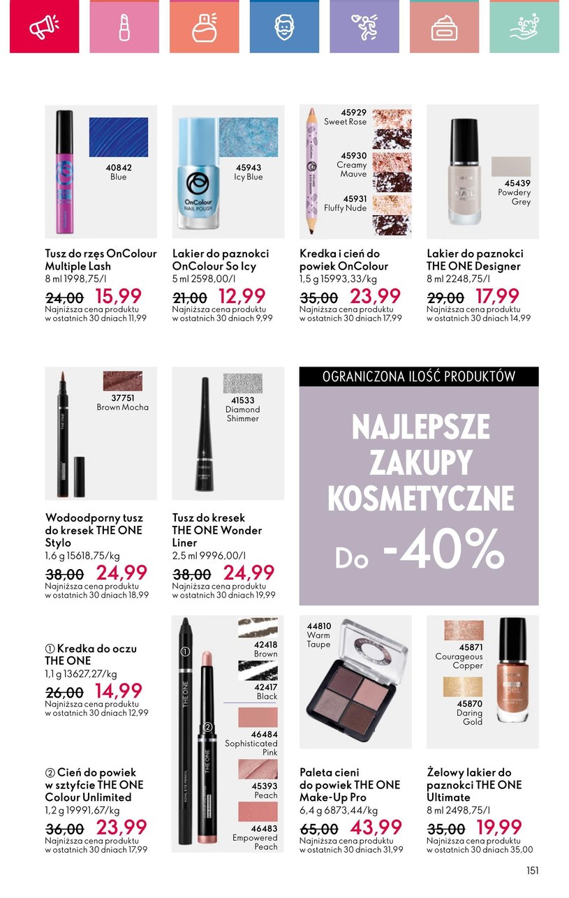 Gazetka: Oriflame - w harmonii z tobą - strona 151