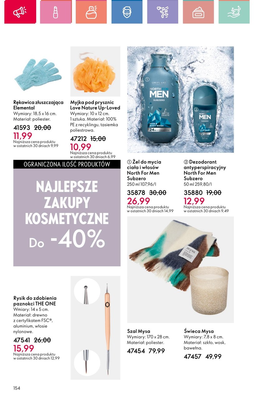 Gazetka: Oriflame - w harmonii z tobą - strona 154