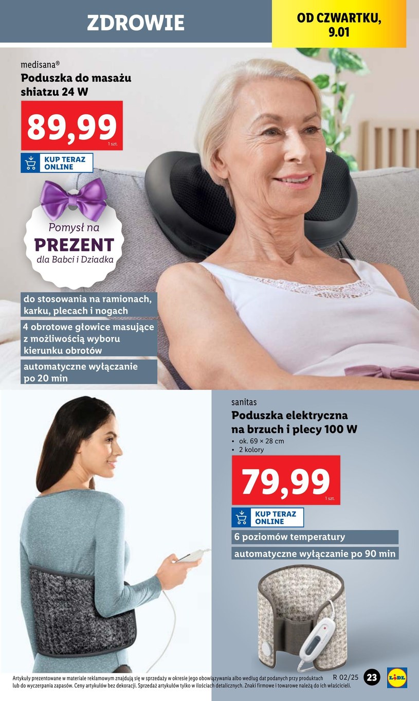 Gazetka: Katalog okazji na Nowy Rok w Lidlu!  - strona 23