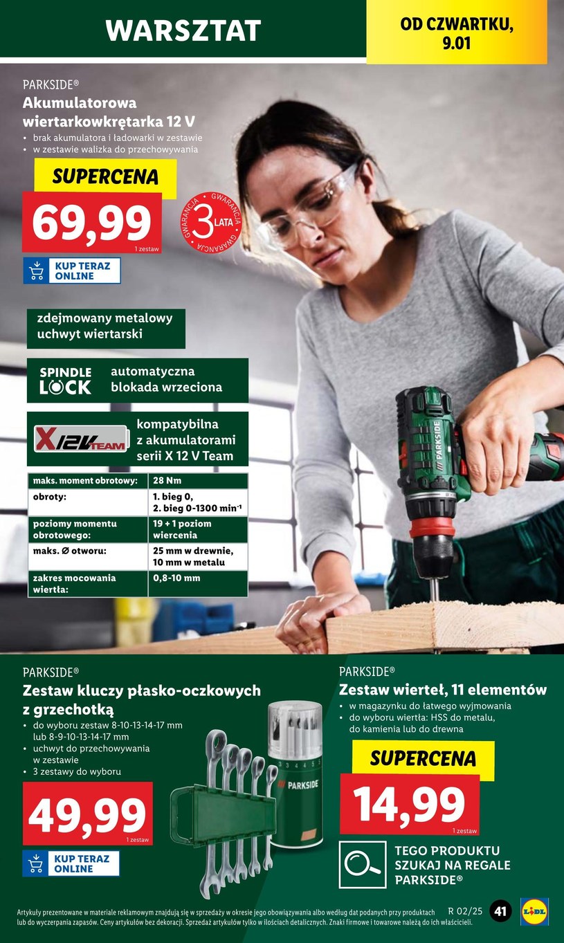 Gazetka: Katalog okazji na Nowy Rok w Lidlu!  - strona 45