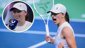 Wiceliderka rankingu WTA Iga Świątek w akcji