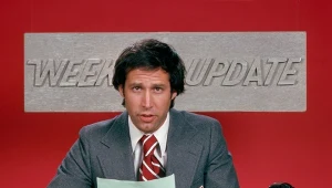 Chevy Chase w pierwszym sezonie "Saturday Night Live"