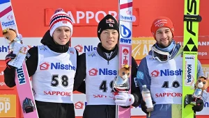 Halvor Egner Granerud, Ryoyu Kobayashi oraz Markus Eisenbichler