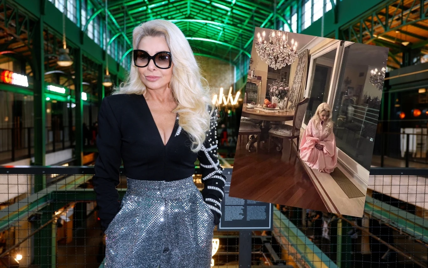 Widać, że Aldona Orman gustuje w przyciągających uwagę dodatkach Widać, że Aldona Orman gustuje w przyciągających uwagę dodatkach