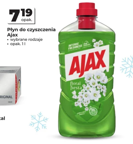 Płyn do czyszczenia Ajax