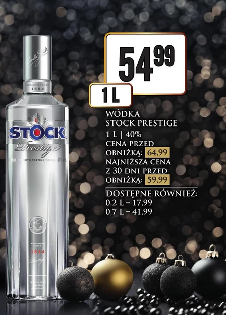 Wódka Stock