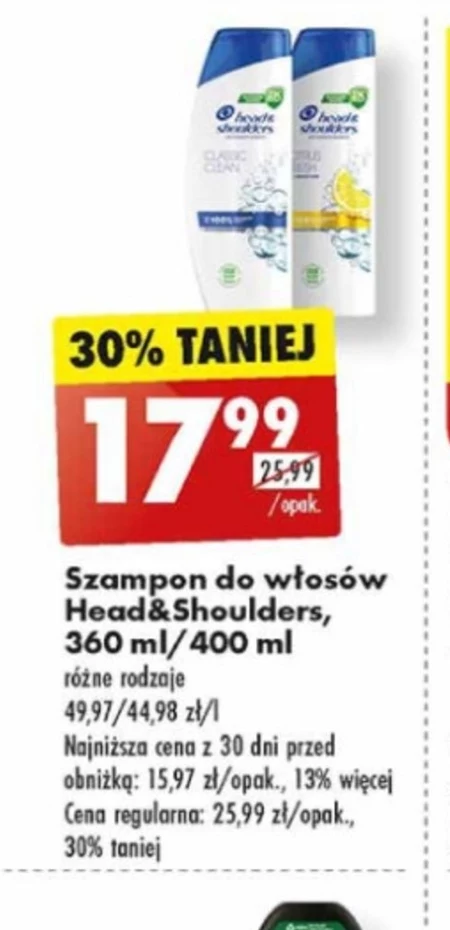 Szampon Head&Shoulders