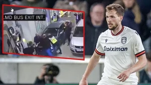 Tomasz Kędziora, obrońca PAOK-u Saloniki (Źródło: AFP/x.com/kalearkasitv) 