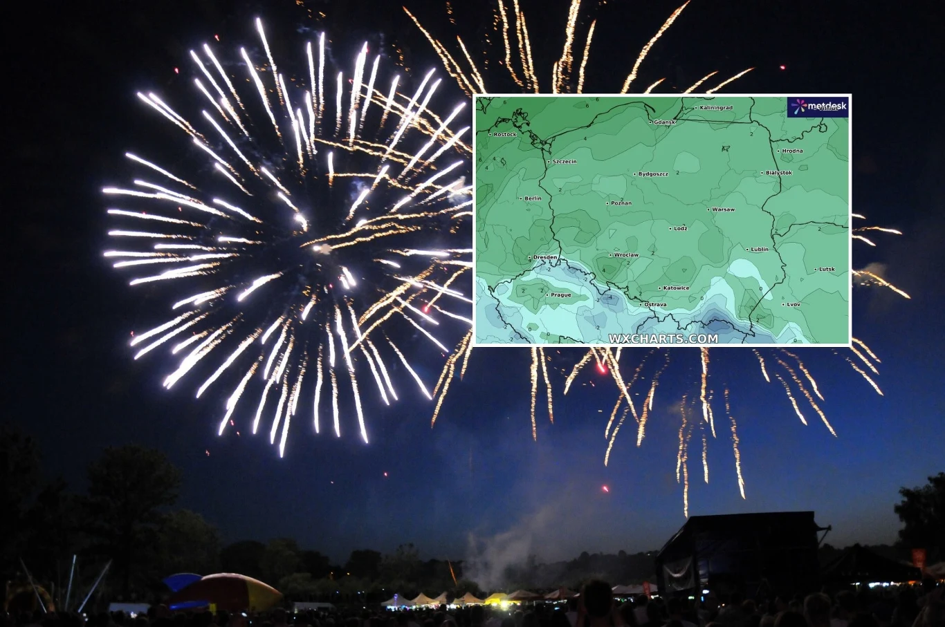 Sylwesterowa noc przyniesie silny wiatr nad morzem oraz w górach. Miejscami na południu będzie też mroźnie: do -5 stopni Celsjusza. Zdjęcie ilustracyjne Sylwesterowa noc przyniesie silny wiatr nad morzem oraz w górach. Miejscami na południu będzie też mroźnie: do -5 stopni Celsjusza. Zdjęcie ilustracyjne