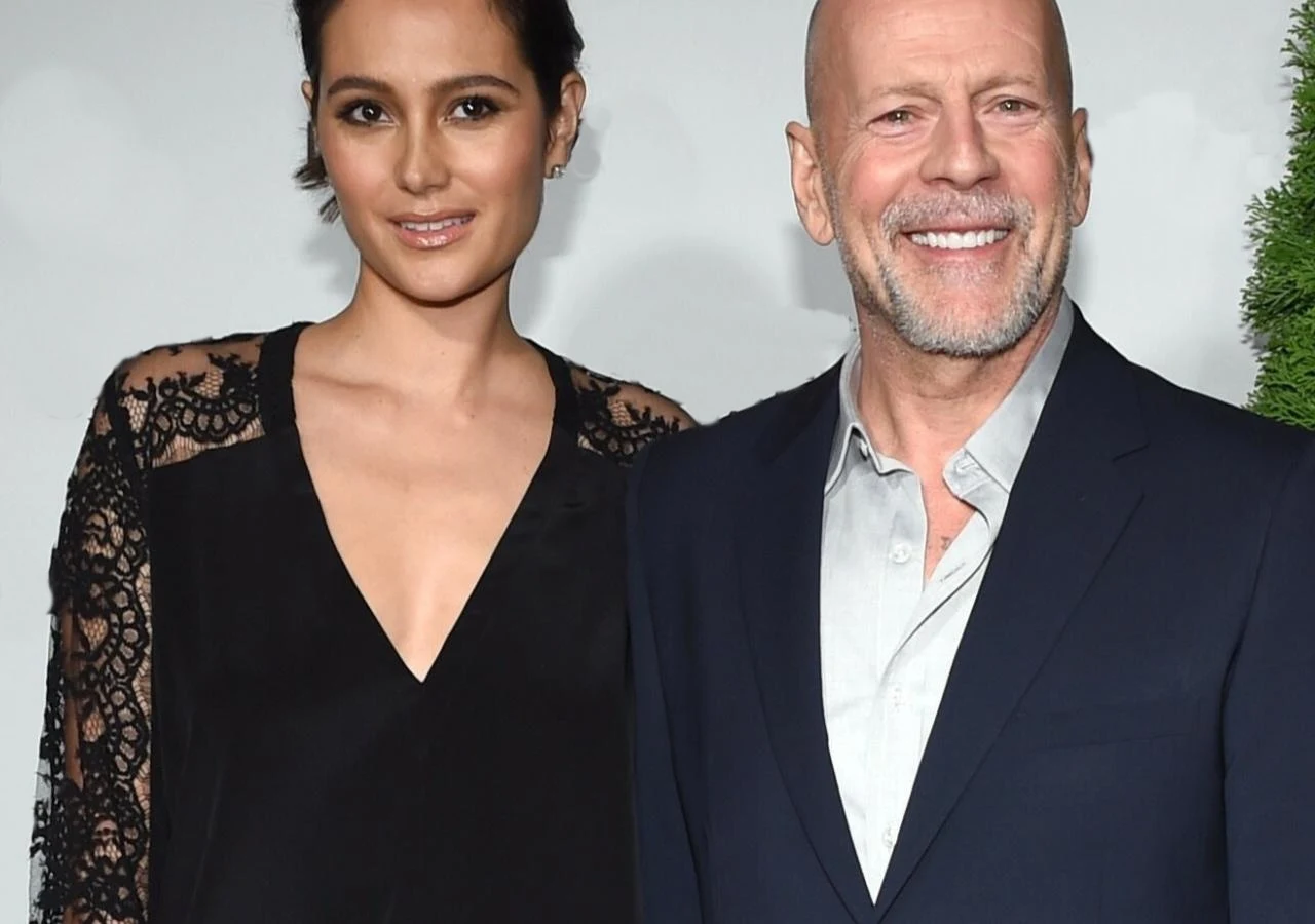 Emma Heming Willis i Bruce Willis Emma Heming Willis i Bruce Willis