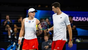 Iga Świątek i Hubert Hurkacz.