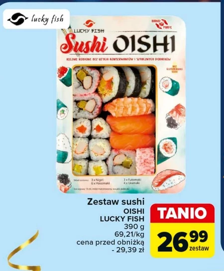 Zestaw sushi Lucky fish