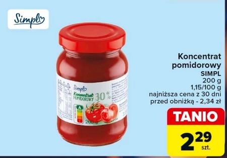 Koncentrat pomidorowy Simpl