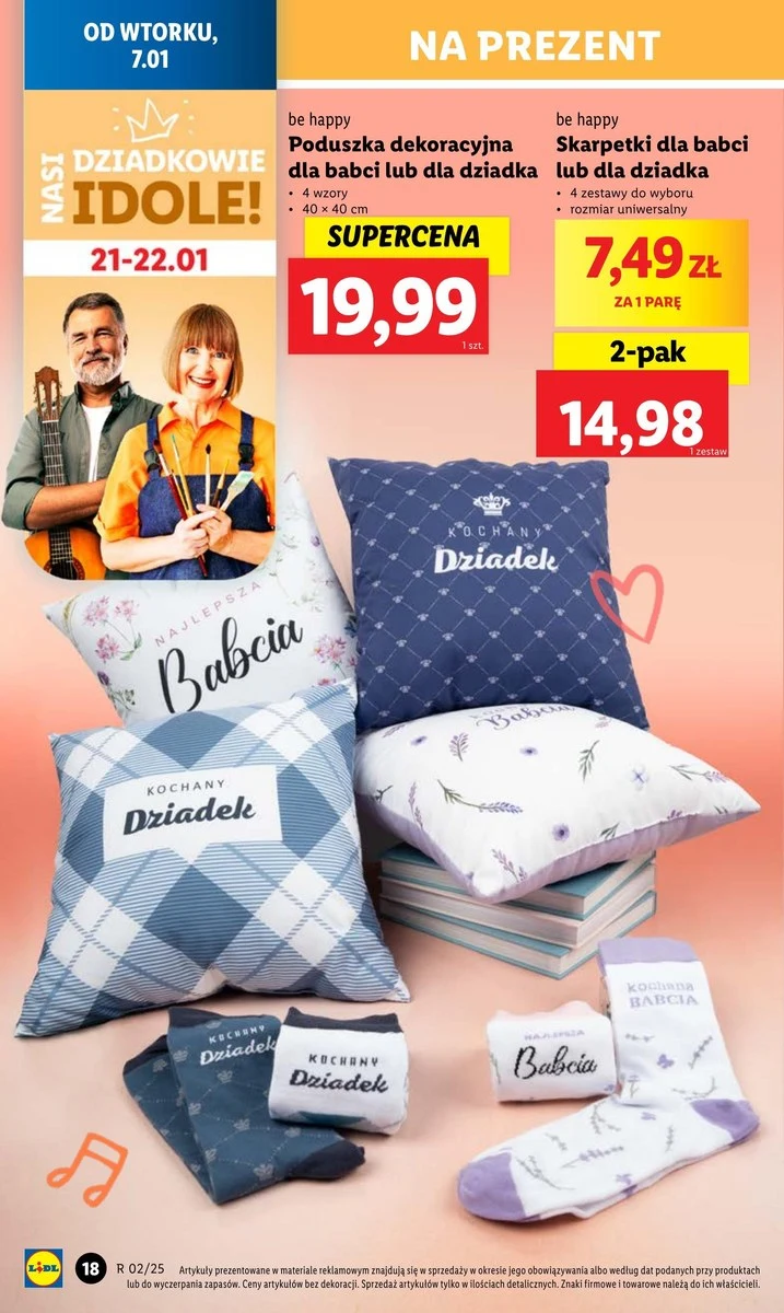 Idealne upominki na Dzień Babci i Dziadka od 7 stycznia w Lidlu! Sprawdź, co znajdziesz w ofercie! Idealne upominki na Dzień Babci i Dziadka od 7 stycznia w Lidlu! Sprawdź, co znajdziesz w ofercie!