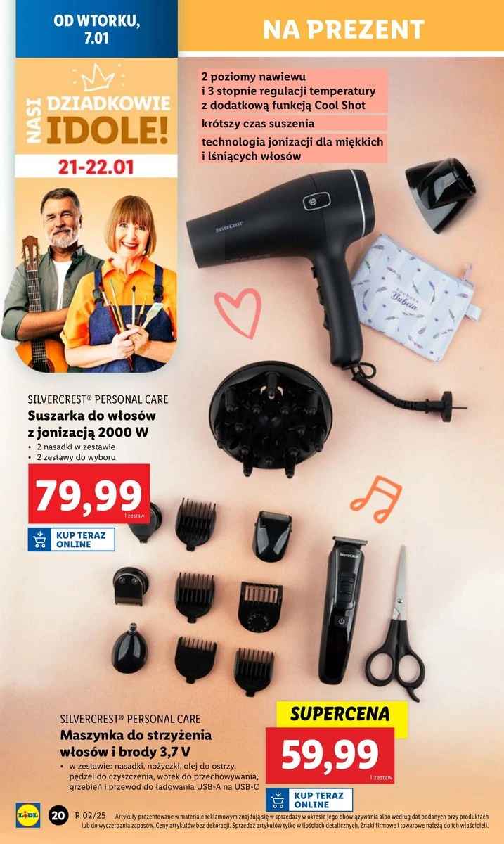 Idealne upominki na Dzień Babci i Dziadka od 7 stycznia w Lidlu! Sprawdź, co znajdziesz w ofercie! Idealne upominki na Dzień Babci i Dziadka od 7 stycznia w Lidlu! Sprawdź, co znajdziesz w ofercie!