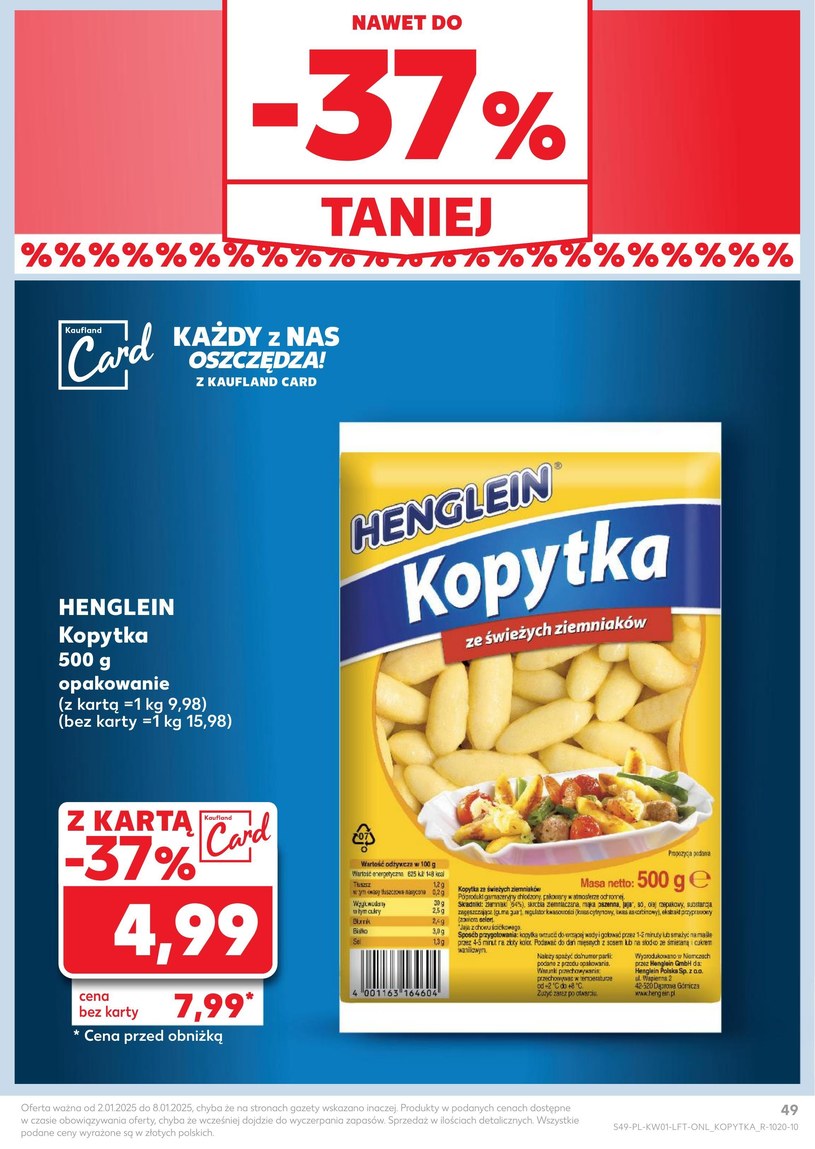 Gazetka: Okazje w Kauflandzie  - strona 49