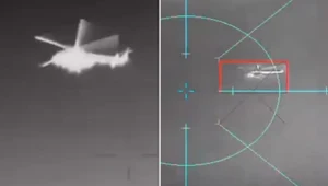 Ukraiński dron morski zestrzelił we wtorek rosyjski śmigłowiec nad Morzem Czarnym, w północno-zachodnim regionie Krymu.