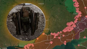 Wojna w Ukrainie. Rosja w 2024 zdobyła prawie 4000 kilometrów kwadratowych w Ukrainie