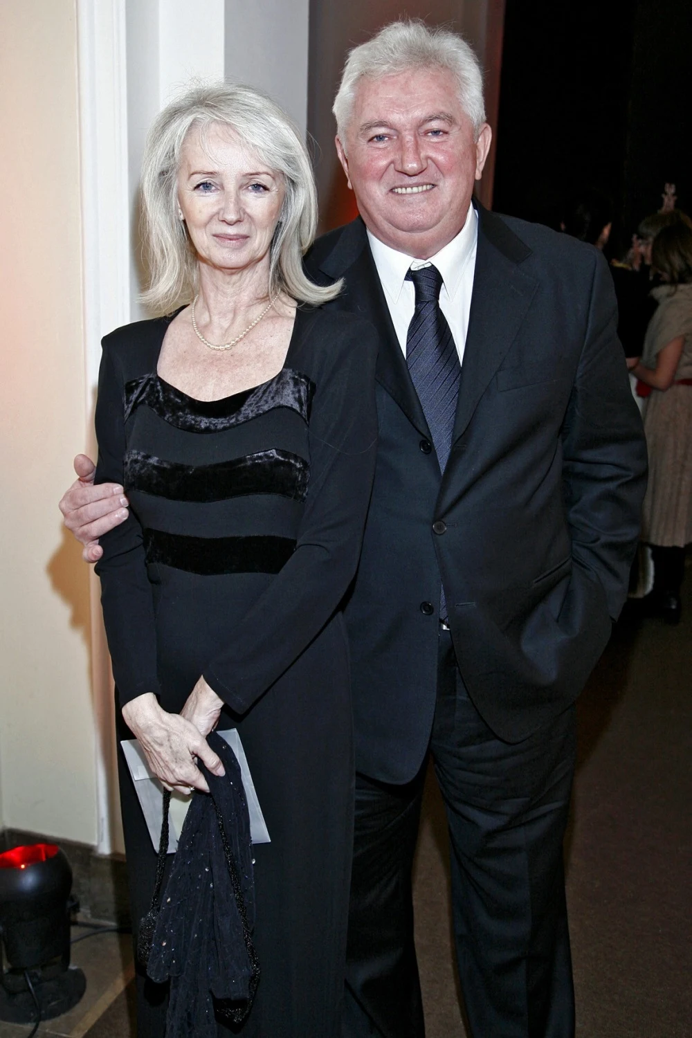 Andrzej Turski z żoną Zofią w 2007 roku Andrzej Turski z żoną Zofią w 2007 roku