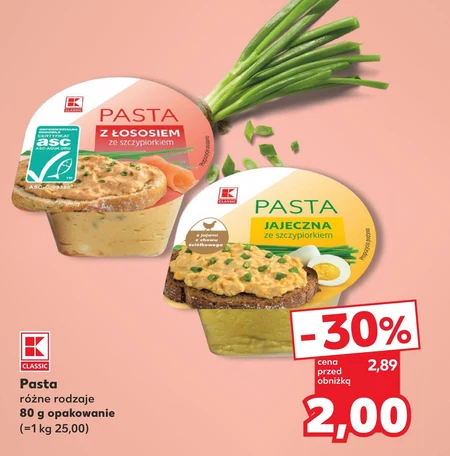 Pasta jajeczna K-Classic