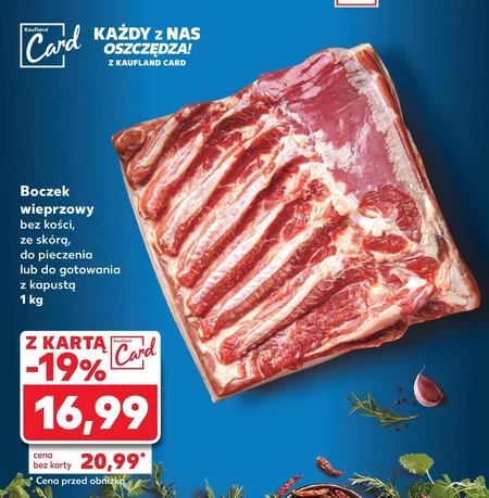 Boczek bez kości Kaufland