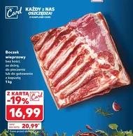 Boczek bez kości Kaufland