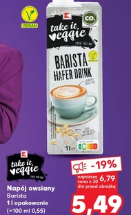 Napój owsiany Barista