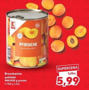 Brzoskwinie połówki K-Classic niska cena