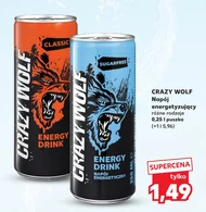 Napój energetyczny Crazy Wolf