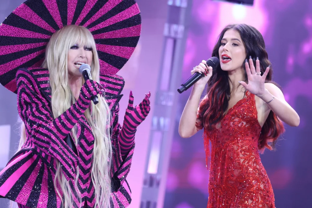 Maryla Rodowicz i Roxie Węgiel na Sylwestrowej Mocy Przebojów Polsatu