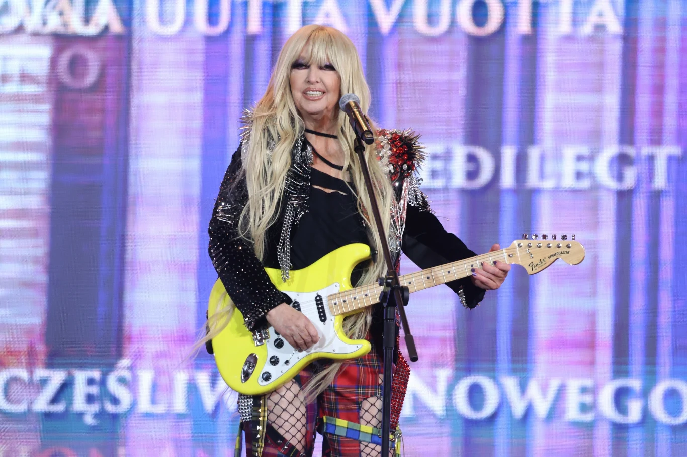 Maryla Rodowicz na Sylwestrowej Mocy Przebojów Maryla Rodowicz na Sylwestrowej Mocy Przebojów