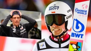 Trener Thomas Thurnbichler i Piotr Żyła - jeden z liderów kadry pogrążonej w kryzysie 