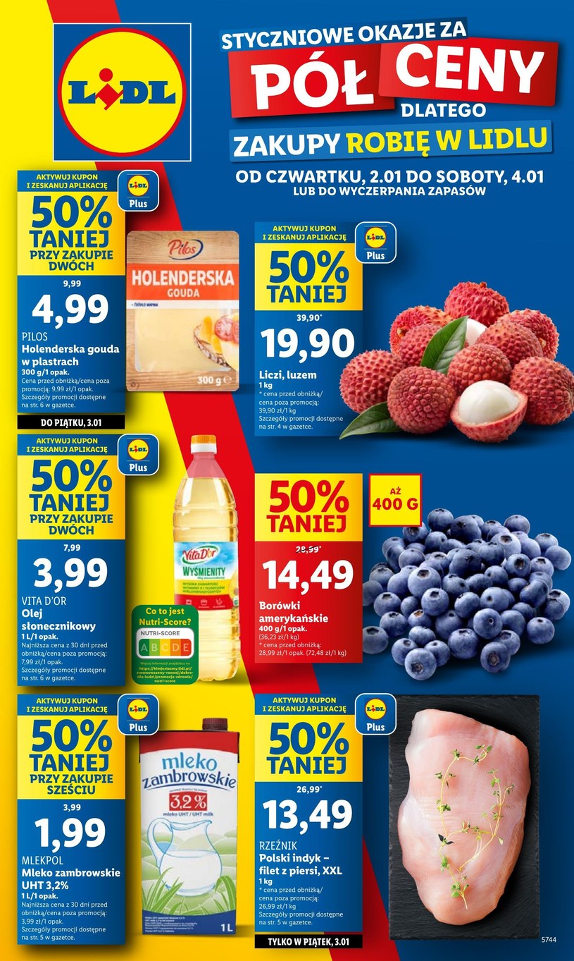 Gazetka promocyjna Lidl - ważna od 02. 01. 2025 do 04. 01. 2025