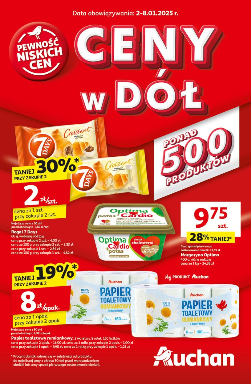 Gazetka promocyjna Auchan Hipermarket - ważna od 02. 01. 2025 do 08. 01. 2025