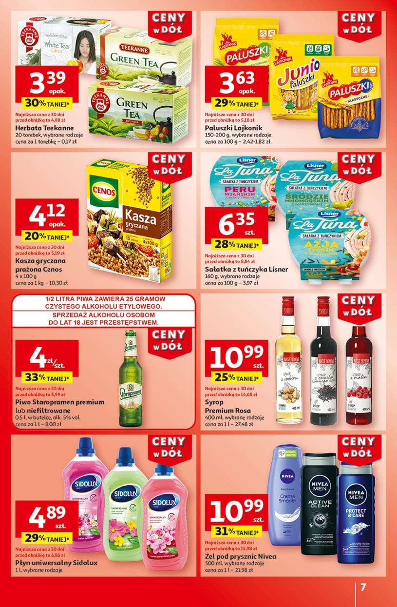 Gazetka: Ceny w dół z Auchan Hipermarket  - strona 7