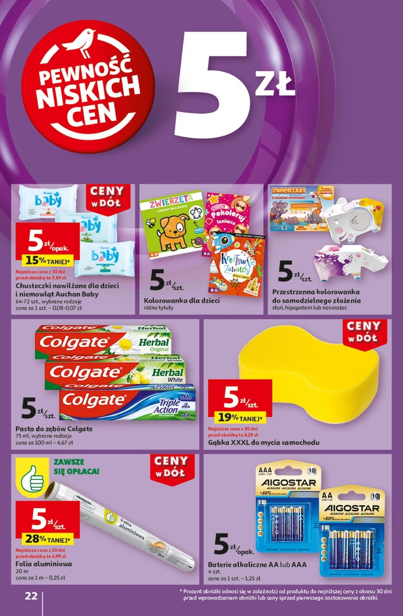 Gazetka: Ceny w dół z Auchan Hipermarket  - strona 24