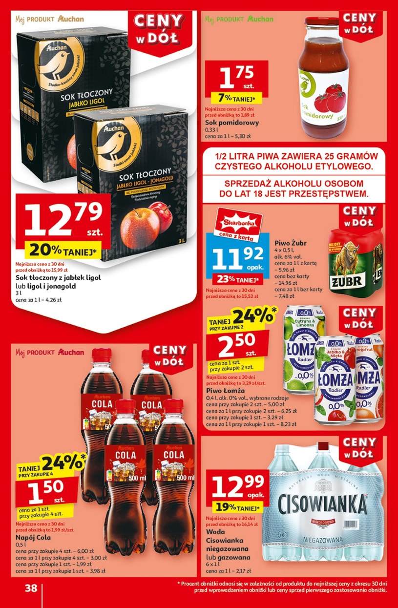 Gazetka: Ceny w dół z Auchan Hipermarket  - strona 40