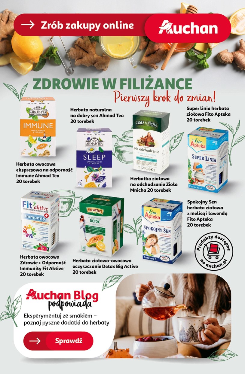 Gazetka: Ceny w dół z Auchan Hipermarket  - strona 48