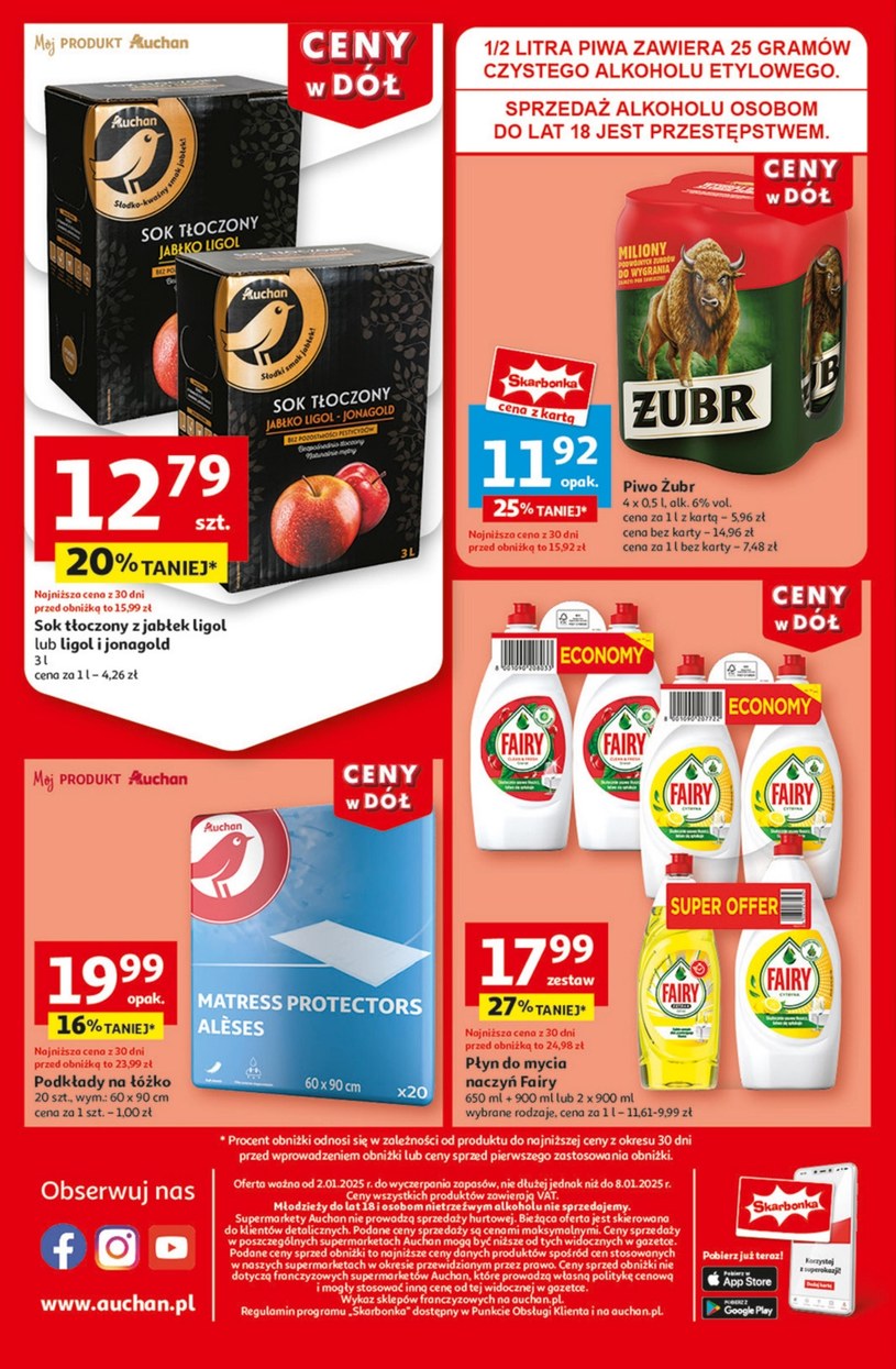 Gazetka: Ceny w dół z Auchan Supermarket  - strona 14