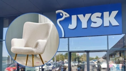 Stylowy pluszowy fotel 50% taniej w Jysku! Nie przegap tej okazji!