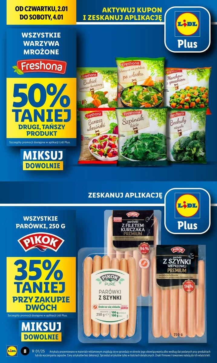 Lidl kusi promocjami! -50% na wybrane produkty tylko do soboty!