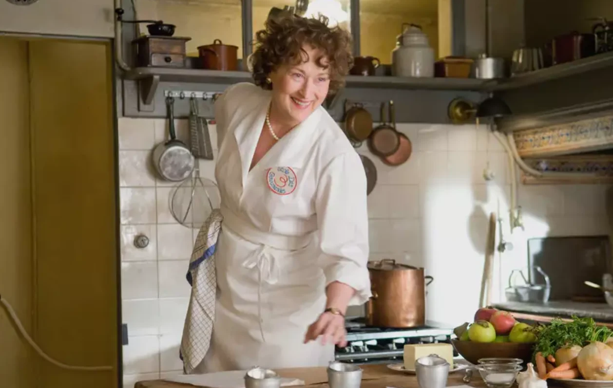 Meryl Streep jako Julia Child w filmie "Julie i Julia".