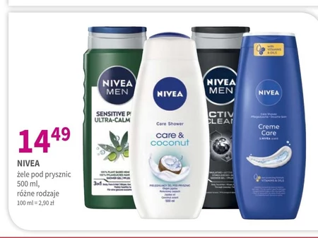 Żel pod prysznic Nivea