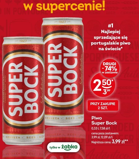 Piwo Super bock