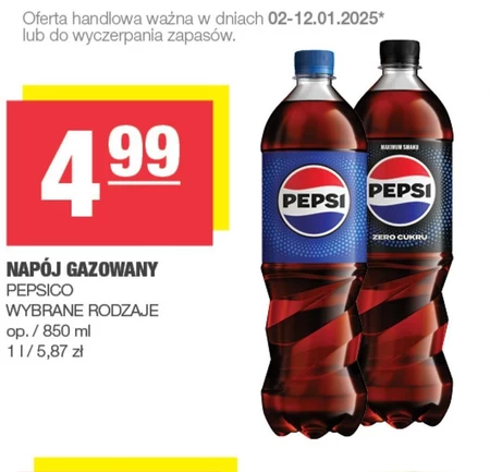 Napój gazowany Pepsi