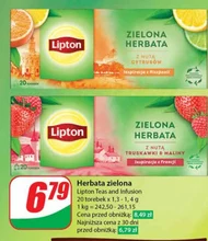 Herbata zielona Lipton