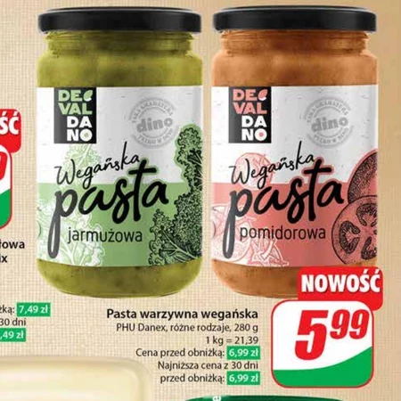 Pasta warzywna Devaldano