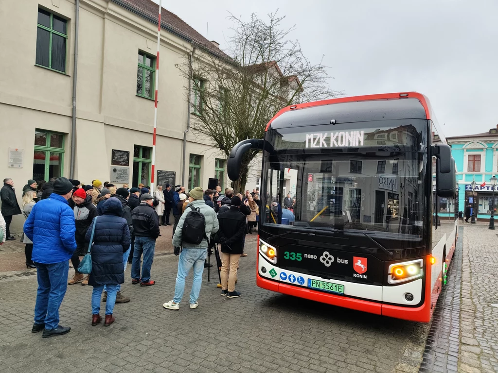 W Koninie pojawiły się wodorowe autobusy