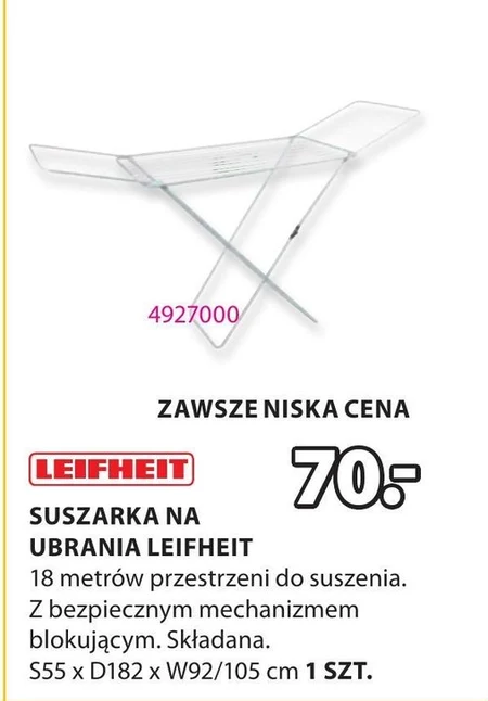 Suszarka na pranie Leifheit